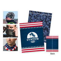 Cache-cou multifonctionnel personnalisé pour homme, masque de ski, bandana, écharpe, cache-cou imprimé, cache-cou chaud