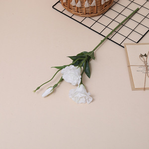 Fleurs artificielles Lisianthus pour la décoration du salon, arrangements floraux doux, bouquets décoratifs, arrangements floraux sur site pour - Product Image 6