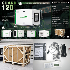 Distributor Wanted 380V 50Hz 120L-240L/Day Grow Room Ceiling Mounted Greenhouse <b>Dehumidifier</b> - Product Image 3