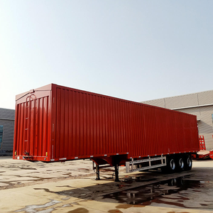 Usine chinoise – Nouvelle semi-remorque <span class=keywords><strong>fourgon</strong></span> à ailes latérales, <span class=keywords><strong>fourgon</strong></span> sec économique <span class=keywords><strong>pour</strong></span> la logistique - Product Image 1