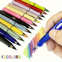 Lot de crayons de couleur professionnels Infinity en gros, 12 couleurs de pointe technologique, crayons standard pour l'art et la peinture des enfants