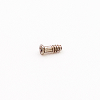 Vis autoperceuses miniatures de haute précision en acier inoxydable à tête plate Phillips, petites vis autotaraudeuses à moitié filetées ISO