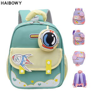 Wholesale Elementary <strong>School</strong> Waterproof Large Capacity Spine Protection Lightweight Zipper Closure Children Nylon <strong>School</strong> <strong>Bag</strong> - Product Image 1