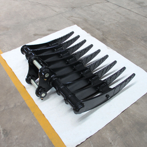 XZFE Accessoires d'excavatrice de haute qualité, râteaux à racines pour le défrichement des terres - Product Image 6