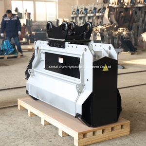 Accessoire de déchiqueteuse forestière pour excavatrice agricole, broyeur de broussailles, moteur haute performance, 350 kg - Product Image 6