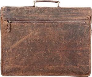 Sac de voyage en cuir vintage fait à la main sac à bandoulière de bureau mallette pour ordinateur portable pour hommes femmes cartable d'université meilleur sac d'ordinateur - Product Image 2