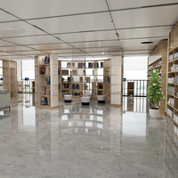 Classeurs de bureau en bois livre de bureau auto meubles en bois bibliothèque armoire support de rangement