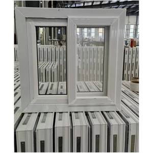 Tiêu chuẩn hiện đại <span class=keywords><strong>PVC</strong></span> uPVC đơn đôi kính nhỏ cửa sổ trượt 16 inch cửa sổ trượt cho phòng tắm - Product Image 1