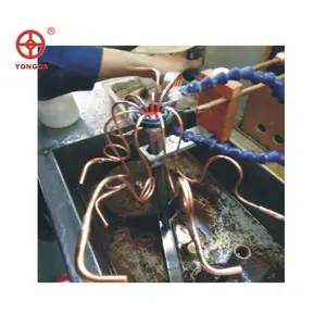 Frekuensi Tinggi Tungku Tabung Tembaga Mematri Induksi Air Coil Welding (WGH-36)