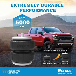 RETRUE リアエアバッグサスペンションキット 2007-2018 シボレー シルバラード 1500 GMC 1500-牽引 5000ポンド積載 レベリング 中国製 - Product Image 4