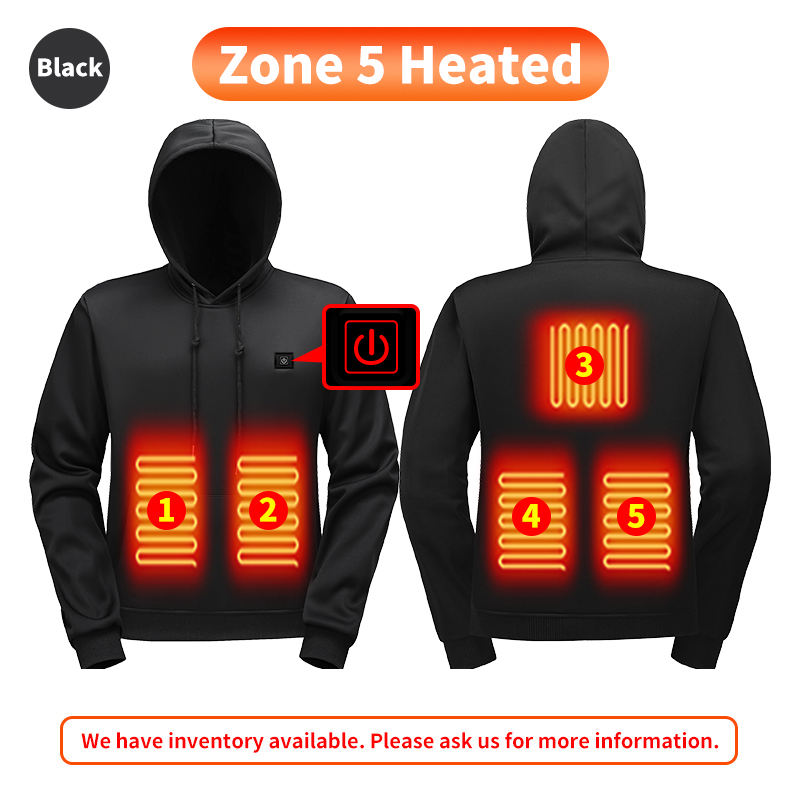 สีดำ 5 โซน ระบบทำความร้อน