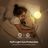 Lampe de camping portable à LED TAIKOO avec crochet de suspension pour éclairage d'ambiance, veilleuse avec minuterie d'arrêt automatique