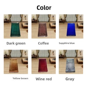 Bán Buôn Hiện Đại Vuông Cầu Nguyện <span class=keywords><strong>Mat</strong></span> <span class=keywords><strong>Non</strong></span>-<span class=keywords><strong>Slip</strong></span> Tua Nổi Dễ Dàng Để Thực Hiện <span class=keywords><strong>Polyester</strong></span> Sàn <span class=keywords><strong>Mat</strong></span> Máy Dệt Cho Du Lịch - Product Image 6