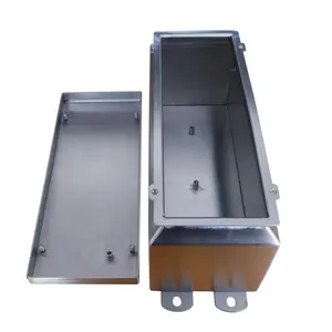High quality customized sheet metal fabrication bending stainless enclosure box