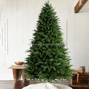 Высококачественное светодиодное украшение для рождественской елки, Лидер продаж, роскошное стоящее полиэтиленовое Смешанное светящееся дерево из ПВХ для праздничного использования - Product Image 2