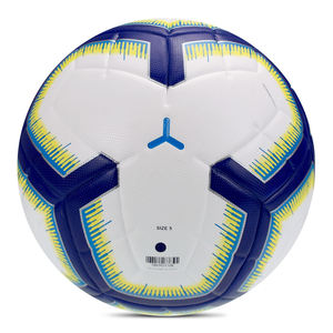 Pallone da calcio per allenamento professionale di dimensioni 5 con Logo personalizzato in pelle sintetica per lo stile della lega dei campioni - Product Image 3