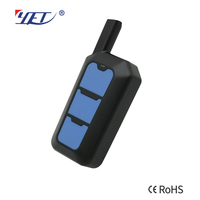 Télécommande à code roulant pour porte de garage YET2244 avec antenne, émetteur RF 433Mhz, 3 touches, télécommande sans fil pour porte et portail