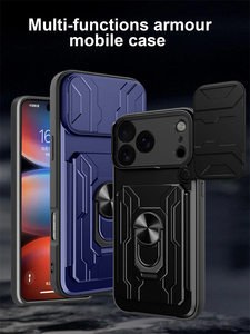 Coque de protection robuste pour téléphone avec fenêtre coulissante pour objectif, anti-chute et anti-rayures, pour Nothing Phone 3a Lite/Phone 2a - Product Image 5