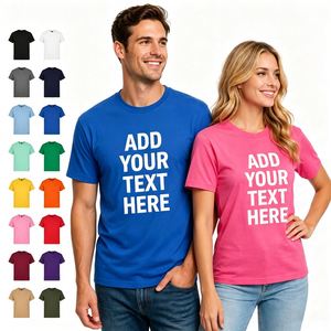 100% Cotton Oem Your Brand Logo <b>Tshirt</b> Promotional Business Team Gift Unisex Short Sleeve Men Custom Printed T-Shirt - Product Image 1