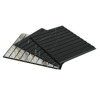 Panneau mural plat en PVC imperméable et résistant à l'humidité, design moderne, prix d'usine HIGHSEA
