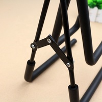 Bon marché Vente en gros Petit support d'ukulélé mandoline pliable de type A avec support de violon pliable au sol noir rembourré