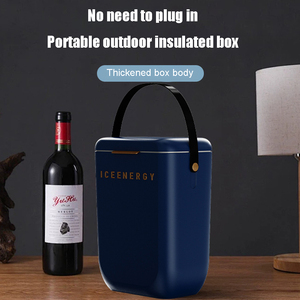 10L mini du lịch ngoài trời di động rượu vang đỏ lạnh cao cấp đóng gói quà tặng hộp mát - Product Image 3