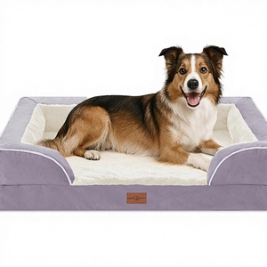 Cama Ortopédica para Perros Grandes - Espuma de Soporte, Funda Extraíble y Lavable, Base Antideslizante Resistente al Agua, Colores Personalizables - Product Image 1