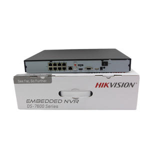 Enregistreur vidéo réseau HIK original DS-7608NI-Q2/8P 8 canaux 1U 8PoE 4K NVR H.265+ avec sortie HDMI, enregistrement intelligent sur disque dur et bande passante de 80 Mbps - Product Image 2