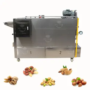 Máquina para asar cacahuetes, equipo de fabricación de avellanas y almendra tostada, alta eficiencia, al mejor <span class=keywords><strong>precio</strong></span> - Product Image 4
