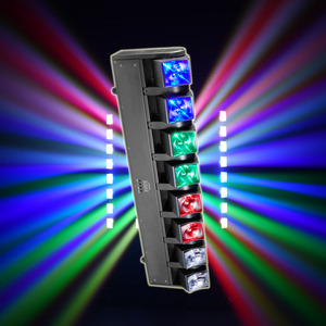 ไฟหัวขยับคุณภาพสูง ควบคุมด้วยระบบ DMX พร้อมเสียง สำหรับงานอีเว้นท์ ไนท์คลับ บาร์ งานแต่งงาน ดีเจ โรงละคร คอนเสิร์ต - Product Image 1