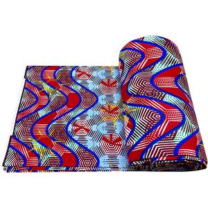 בד אפריקאי מודפס בסגנון אנקרה, בד הולנדי משעווה, <span class=keywords><strong>100</strong></span>% פוליאסטר - Product Image 4