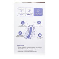 ECO BOOM-forro de bragas biodegradable, toalla para prevenir fugas, compresas menstruales, compresas sanitarias de algodón orgánico