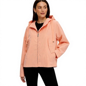 Custom Women Lightweight Hooded Windbreaker Jacket Waterproof Casual Outdoor Zip Up Nylon <b>Rain</b> jacket for <b>men</b> Private Label <b>Coat</b> - Product Image 6