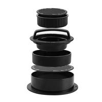 Presse à hamburgers en plastique alimentaire écologique et robuste, antiadhésive, compatible lave-vaisselle, pour la maison, les restaurants et les barbecues.
