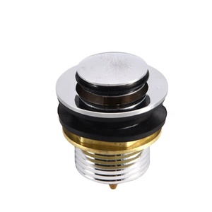 Commercio all'ingrosso ottone piccolo cromato pop-up bacino dei rifiuti di <span class=keywords><strong>scarico</strong></span> del bagno 19 fori libero flusso del bacino scolapiatti - Product Image 3