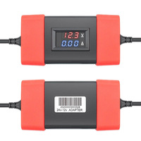 Connecteur Obd Adaptateur Obd 24V à 12V Heavy Duty Truck Diesel Adapter Connector Obd 2 Cable Use for Launch Easydiag 2.0/ 3.0/GOL
