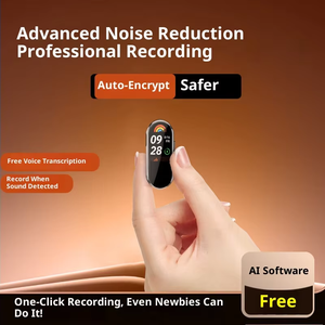 Nuevo Reloj Inteligente con Grabador de Voz Digital, Reducción de Ruido, Portátil, Metálico, para Conferencias y Reuniones - Product Image 4