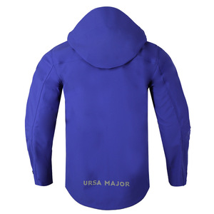 Xk26 111 Chaqueta de trabajo impermeable y resistente al viento para hombre, transpirable, resistente a desgarros, con capucha y revestimiento de poliéster - Product Image 3