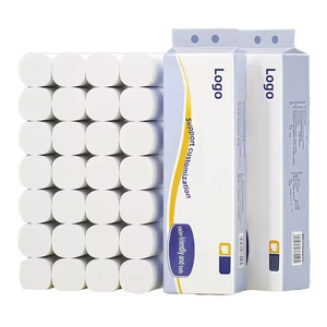 Rollos de Papel Higiénico Sin Núcleo Extra Suaves de 1 a 5 Capas Personalizables, Papel Higiénico Hipoalergénico para Uso Familiar, Soporte OEM para Baño - Product Image 1