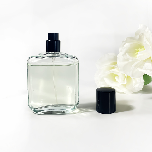 Luxury Perfume Bottle 60ml Glass Perfume Bottle Unique Shaped Cosmetic Packaging Mist Spray Essential Oil Empty Perfume Bottle