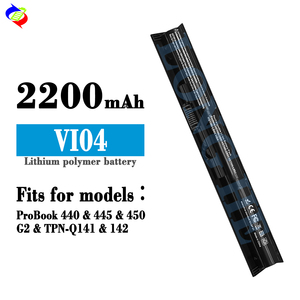 Batería de ordenador portátil 2200mAh VI04 para HP <span class=keywords><strong>ProBook</strong></span> <span class=keywords><strong>440</strong></span> 445 450 455 <span class=keywords><strong>G2</strong></span> Series batería portátil - Product Image 2