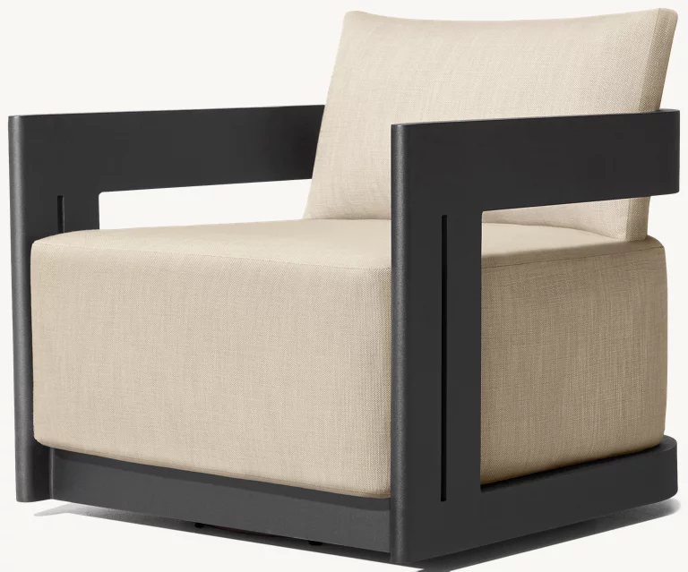 Factory custom garden set furniture all weather waterproof outdoor metal aluminum sofa