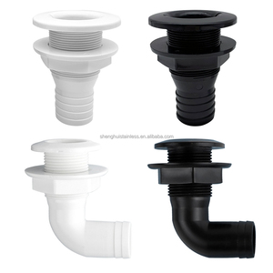 Зеркальная полированная лодка из нержавеющей стали 316, сквозное отверстие корпуса, морской сливной соединитель - Product Image 6