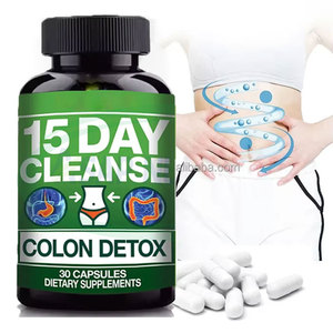Ausreson OEM Senna Leaf 15 Day Detox <strong>Pills</strong> Natural Herbal Slimming Product Gut Health Slim Supplements 15 Days Detox Capsules - Product Image 2