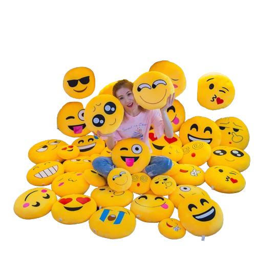 Cute Pillow Emojis Soft and Fun Plush Toys for All Ages