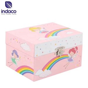 Beautiful Jewelry Box Customized Gift Box Hottest Style Rotating Dancer Music Jewelry <b>Storage</b> Box - Product Image 3