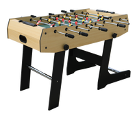 Table de football de salon pour adolescents, table de football de 4 pieds, gain de place