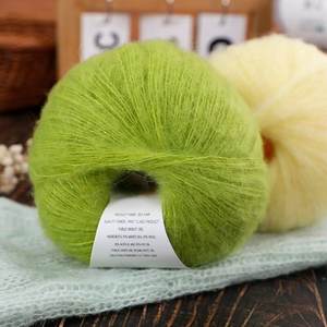 Hilo Acrílico Sudafricano de Lujo al por Mayor de Fábrica, Mezcla de Hilo Teñido a Mano para Tejer, Bola de Hilo Fino de Seda Suave para DIY - Product Image 3