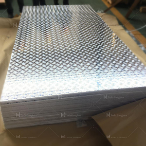 Tôle d'<span class=keywords><strong>aluminium</strong></span> non allié gaufrée série 1000, revêtement industriel pour la décoration de bâtiments - Product Image 3