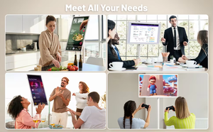 Tableta Inteligente HD de 32 Pulgadas con Pantalla Táctil Extraíble para Cuidado de la Vista en Interiores, Entretenimiento, Aprendizaje, Animación y Gráficos - Product Image 5